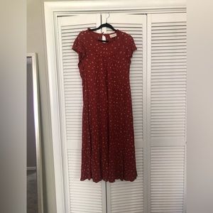 Universal Thread midi fall floral dress